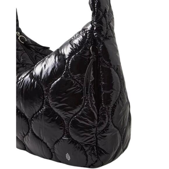 FP Movement Surplus Shine Carryall Black Patent NWT - Picture 5 of 6